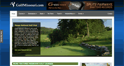 Desktop Screenshot of golfmissouri.com
